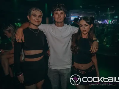 A professional photo of guests enjoying themselves at Cocktails Nightclub from our gallery.