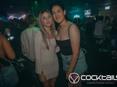 A professional photo of guests enjoying themselves at Cocktails Nightclub from our gallery.