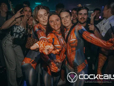 A professional photo of guests enjoying themselves at Cocktails Nightclub from our gallery.