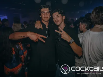 A professional photo of guests enjoying themselves at Cocktails Nightclub from our gallery.