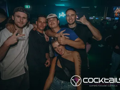 A professional photo of guests enjoying themselves at Cocktails Nightclub from our gallery.