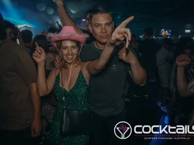 A professional photo of guests enjoying themselves at Cocktails Nightclub from our gallery.