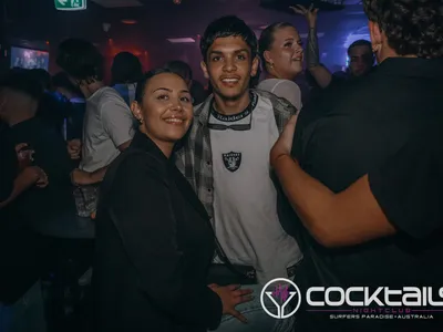 A professional photo of guests enjoying themselves at Cocktails Nightclub from our gallery.