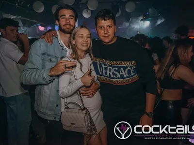 A professional photo of guests enjoying themselves at Cocktails Nightclub from our gallery.