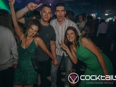 A professional photo of guests enjoying themselves at Cocktails Nightclub from our gallery.