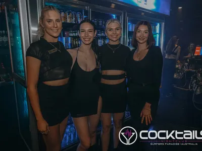 A professional photo of guests enjoying themselves at Cocktails Nightclub from our gallery.