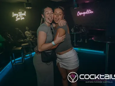 A professional photo of guests enjoying themselves at Cocktails Nightclub from our gallery.