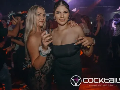 A professional photo of guests enjoying themselves at Cocktails Nightclub from our gallery.