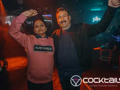 A professional photo of guests enjoying themselves at Cocktails Nightclub from our gallery.