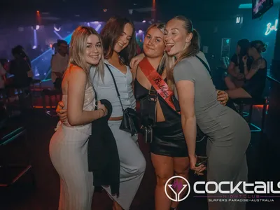 A professional photo of guests enjoying themselves at Cocktails Nightclub from our gallery.