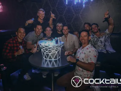 A professional photo of guests enjoying themselves at Cocktails Nightclub from our gallery.