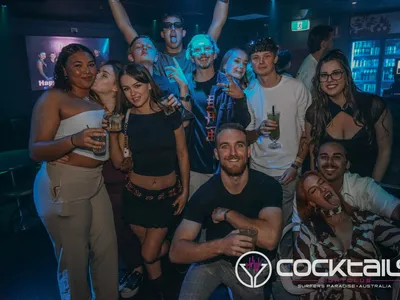 A professional photo of guests enjoying themselves at Cocktails Nightclub from our gallery.