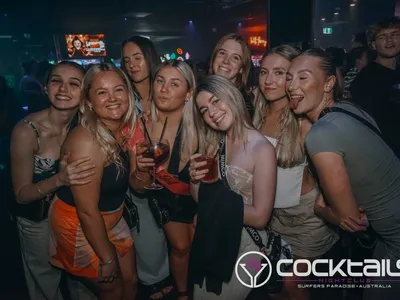 A professional photo of guests enjoying themselves at Cocktails Nightclub from our gallery.