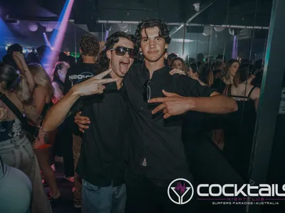 A professional photo of guests enjoying themselves at Cocktails Nightclub from our gallery.