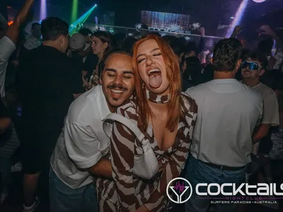 A professional photo of guests enjoying themselves at Cocktails Nightclub from our gallery.