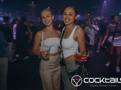 A professional photo of guests enjoying themselves at Cocktails Nightclub from our gallery.