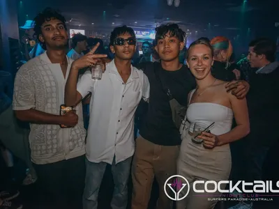 A professional photo of guests enjoying themselves at Cocktails Nightclub from our gallery.