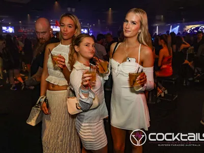 A professional photo of guests enjoying themselves at Cocktails Nightclub from our gallery.