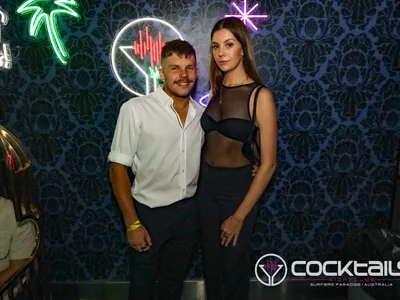 A professional photo of guests enjoying themselves at Cocktails Nightclub from our gallery.