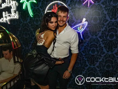 A professional photo of guests enjoying themselves at Cocktails Nightclub from our gallery.