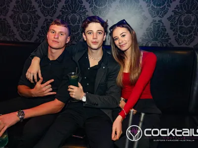 A professional photo of guests enjoying themselves at Cocktails Nightclub from our gallery.