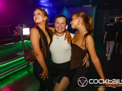 A professional photo of guests enjoying themselves at Cocktails Nightclub from our gallery.