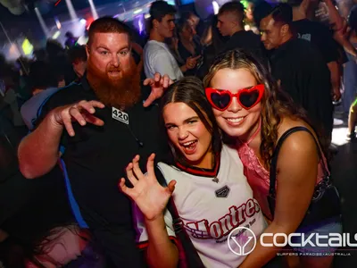 A professional photo of guests enjoying themselves at Cocktails Nightclub from our gallery.