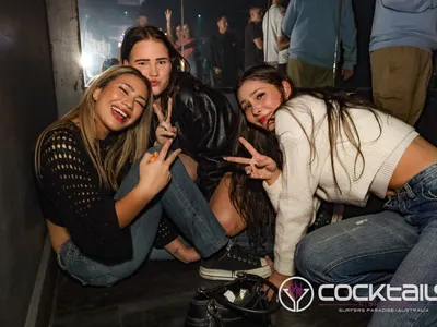 A professional photo of guests enjoying themselves at Cocktails Nightclub from our gallery.