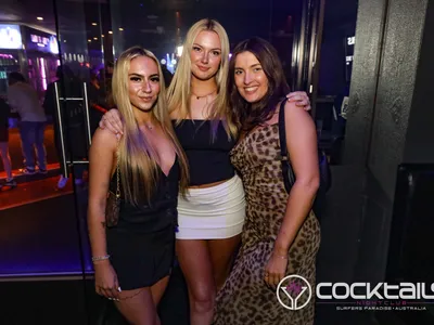 A professional photo of guests enjoying themselves at Cocktails Nightclub from our gallery.