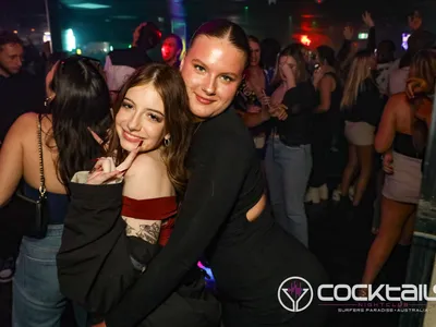 A professional photo of guests enjoying themselves at Cocktails Nightclub from our gallery.