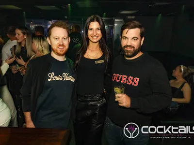 A professional photo of guests enjoying themselves at Cocktails Nightclub from our gallery.