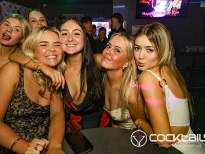 A professional photo of guests enjoying themselves at Cocktails Nightclub from our gallery.