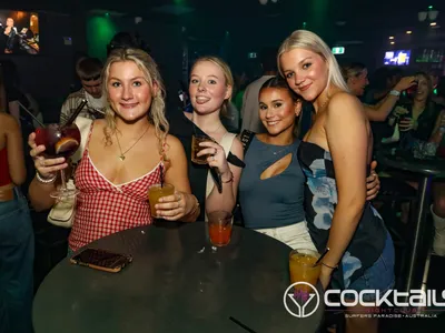 A professional photo of guests enjoying themselves at Cocktails Nightclub from our gallery.