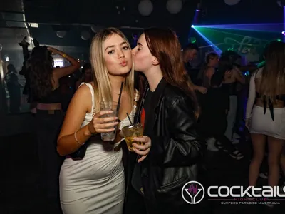 A professional photo of guests enjoying themselves at Cocktails Nightclub from our gallery.