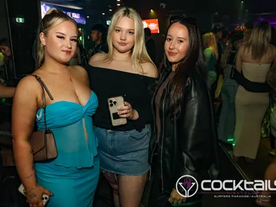 A professional photo of guests enjoying themselves at Cocktails Nightclub from our gallery.