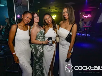 A professional photo of guests enjoying themselves at Cocktails Nightclub from our gallery.