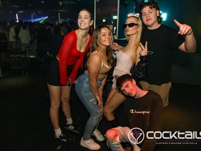 A professional photo of guests enjoying themselves at Cocktails Nightclub from our gallery.