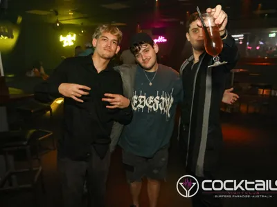 A professional photo of guests enjoying themselves at Cocktails Nightclub from our gallery.