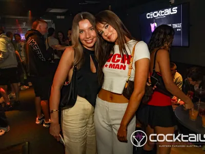 A professional photo of guests enjoying themselves at Cocktails Nightclub from our gallery.