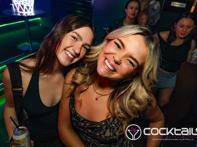 A professional photo of guests enjoying themselves at Cocktails Nightclub from our gallery.