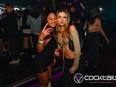 A professional photo of guests enjoying themselves at Cocktails Nightclub from our gallery.