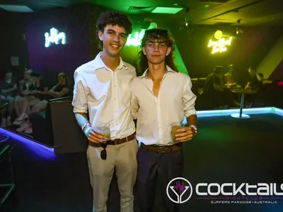 A professional photo of guests enjoying themselves at Cocktails Nightclub from our gallery.