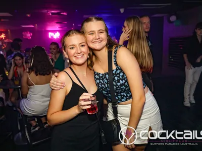 A professional photo of guests enjoying themselves at Cocktails Nightclub from our gallery.