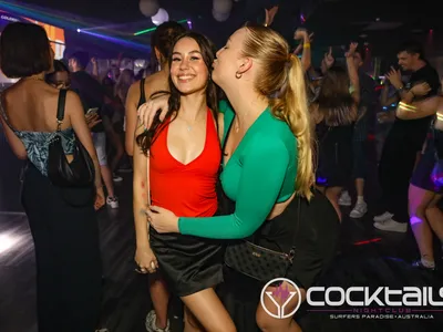 A professional photo of guests enjoying themselves at Cocktails Nightclub from our gallery.