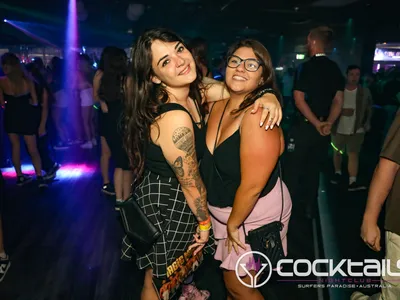 A professional photo of guests enjoying themselves at Cocktails Nightclub from our gallery.