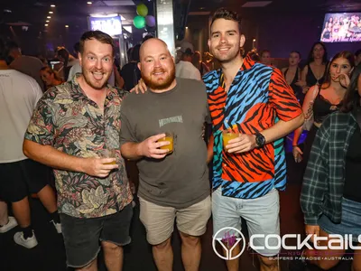 A professional photo of guests enjoying themselves at Cocktails Nightclub from our gallery.