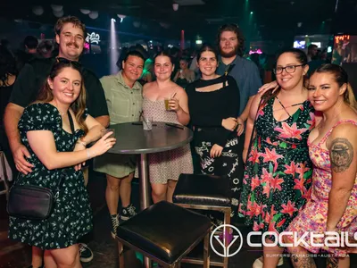 A professional photo of guests enjoying themselves at Cocktails Nightclub from our gallery.