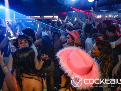 A professional photo of guests enjoying themselves at Cocktails Nightclub from our gallery.