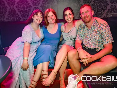 A professional photo of guests enjoying themselves at Cocktails Nightclub from our gallery.