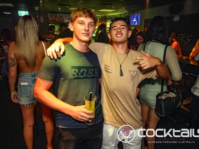 A professional photo of guests enjoying themselves at Cocktails Nightclub from our gallery.